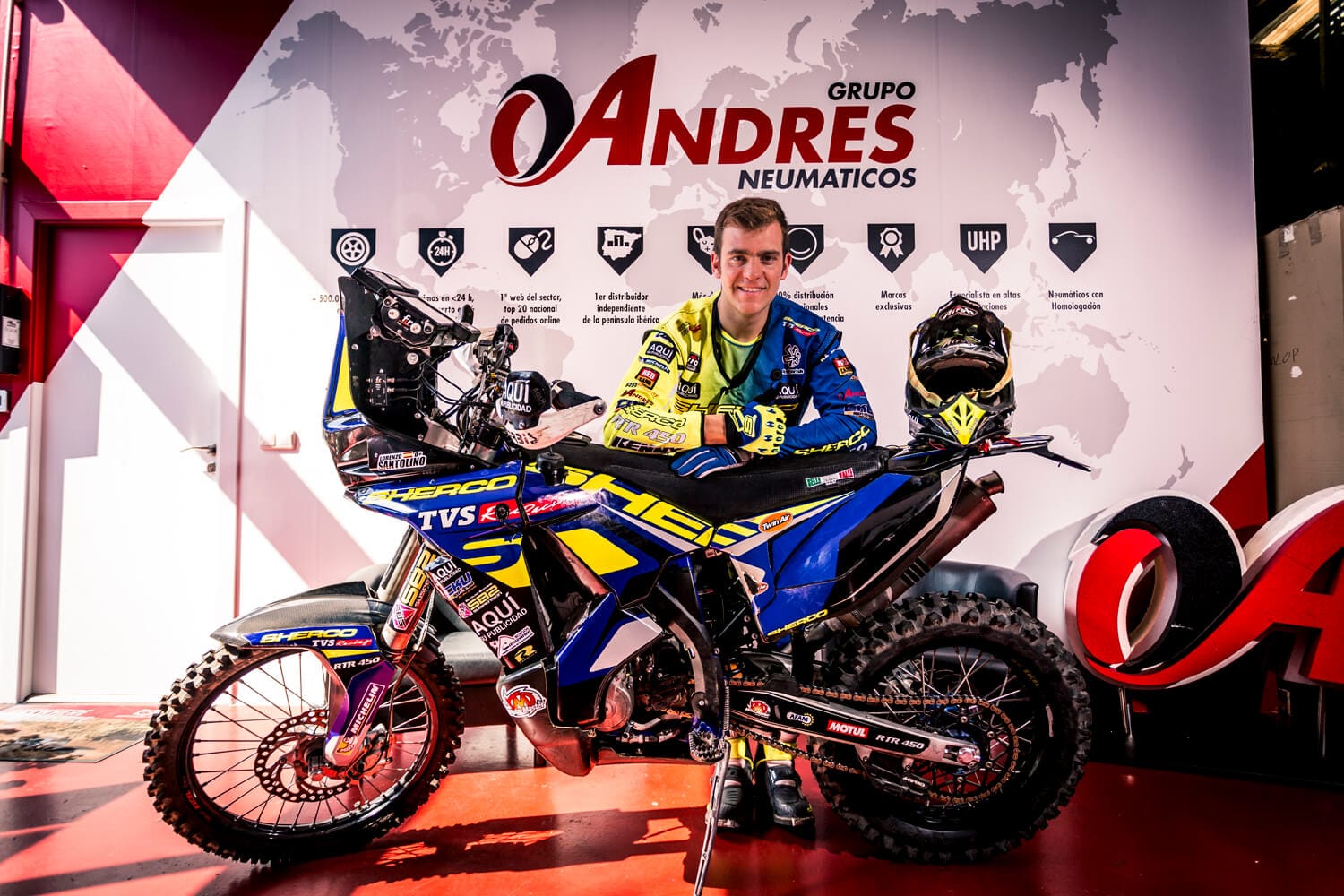 Neumáticos Andrés y Lorenzo Santolino Dakar (1)