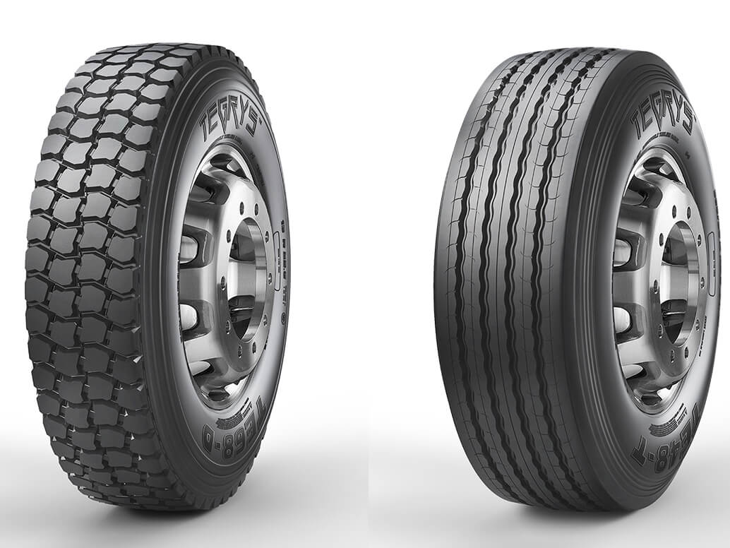 Seis ajustar Finanzas Neumáticos para camión Tegrys, versatilidad y gran rendimiento