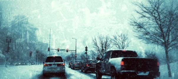 conducir con hielo