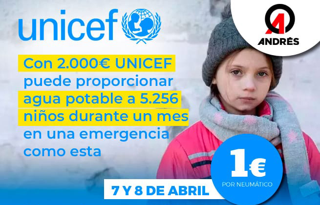 Grupo ANdrés dona a Unicef