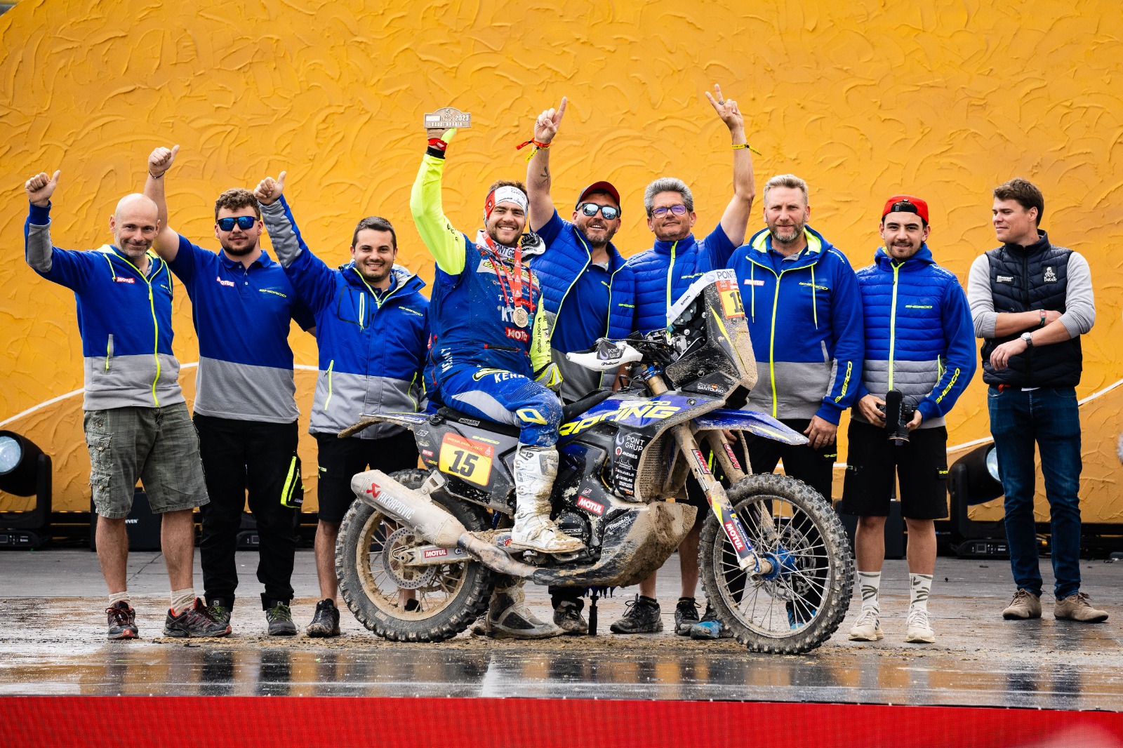 Santolino en el Dakar 2023