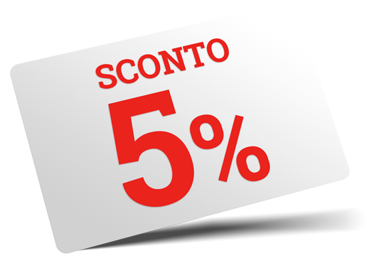 Sconto 5%