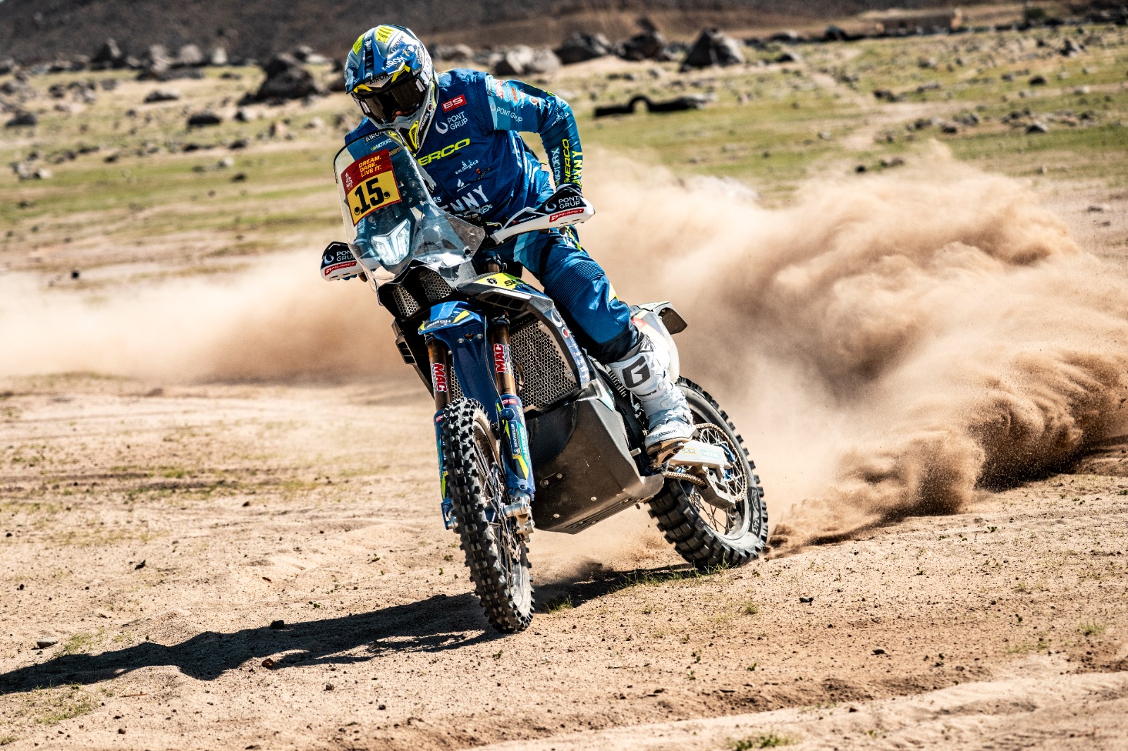 Santolino en el dakar 2026