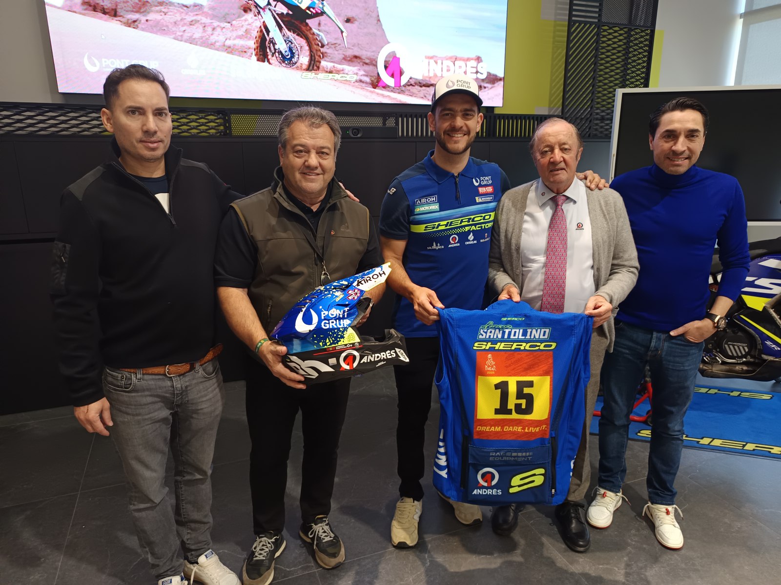 Santolino 2026 dakar en Grupo Andrés