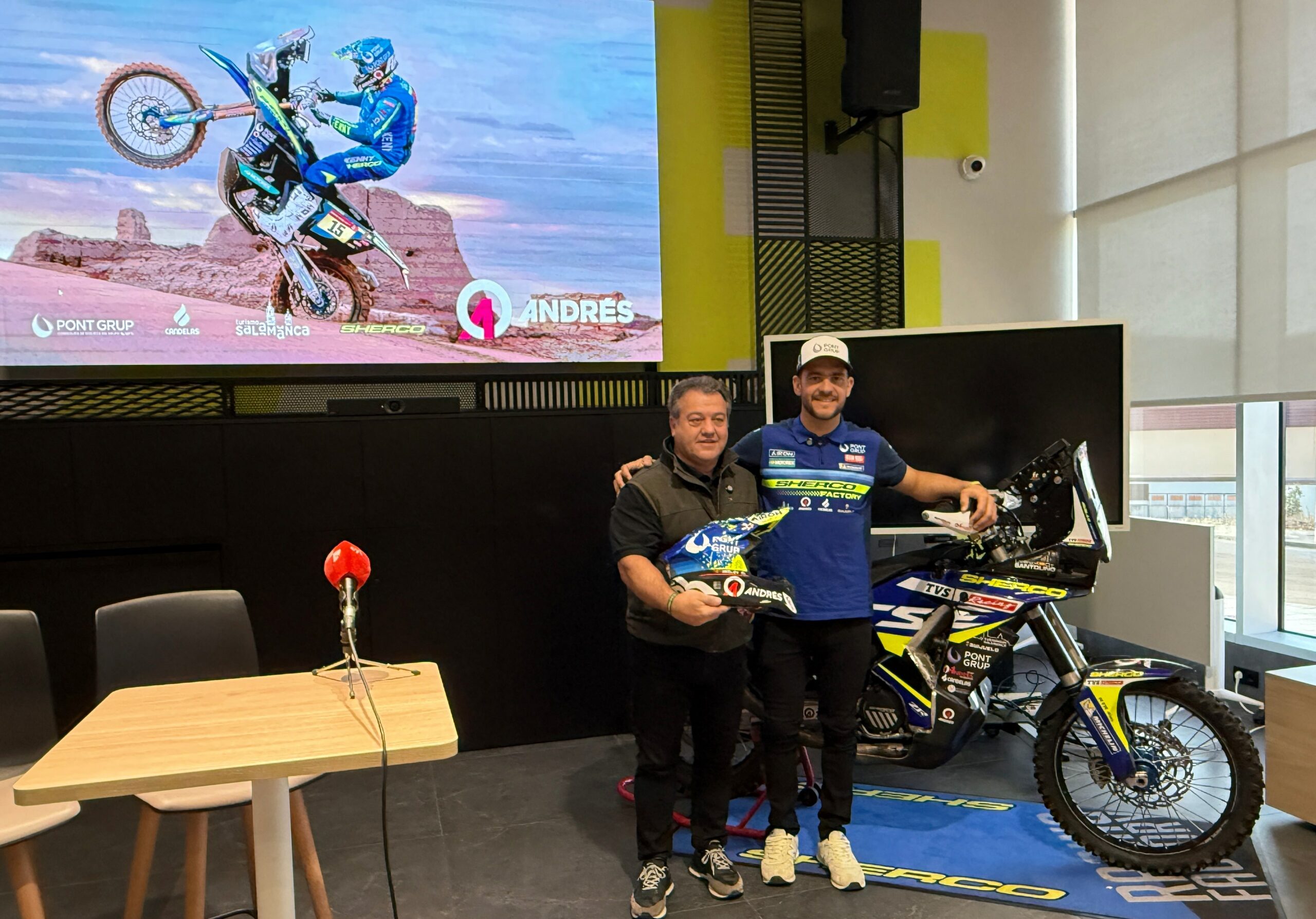 Santolino 2026 dakar en Grupo Andrés
